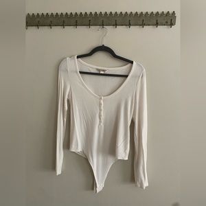 Banana Republic knit long sleeve bodysuit